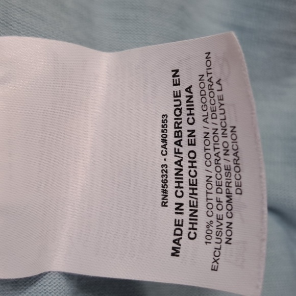 Nike AF-1 swoosh spellout logo graphix blue gray baggy ringer LG casual t-shirt - Picture 7 of 8